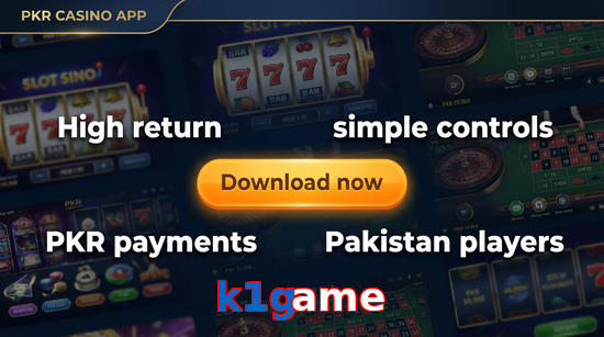Main screen of K1game gamedownload page for PK players
